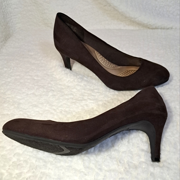 ‼️💰‼️Dexflex Comfort 10 W Brown Pumps - Picture 3 of 5